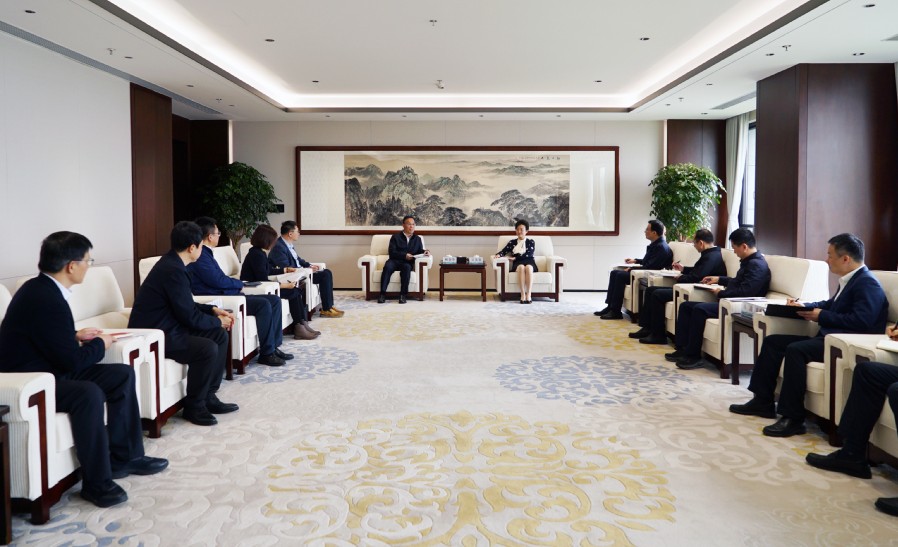 顾春华带队走访国网华中分部和国网湖北电力