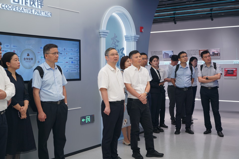 宋来率队赴上海电力设计院有限公司调研交流